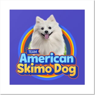 American Skimo Dog Posters and Art